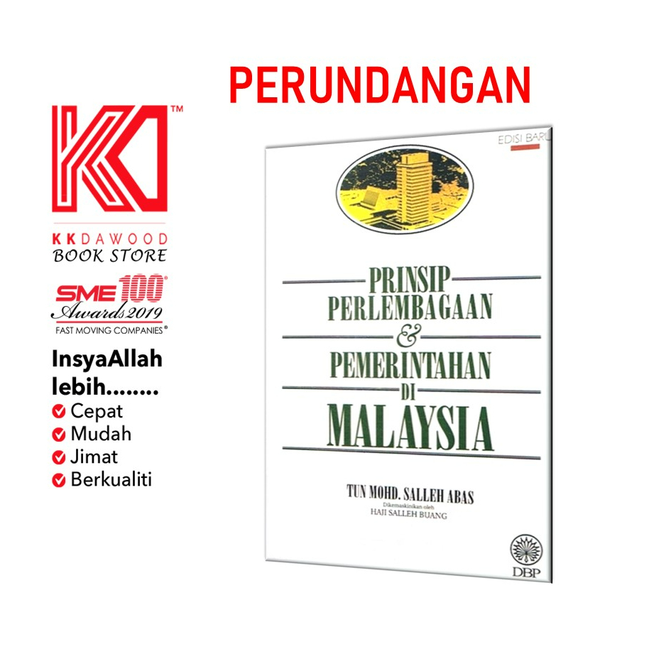 [KKD] DBP: Prinsip Perlembagaan & Pemerintahan Di Malaysia | Shopee ...