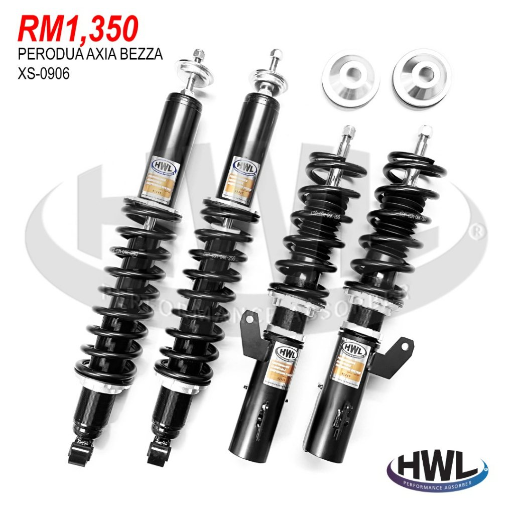 Perodua AXIA BEZZA HWL XS Series Adjustable High Low Bodyshift