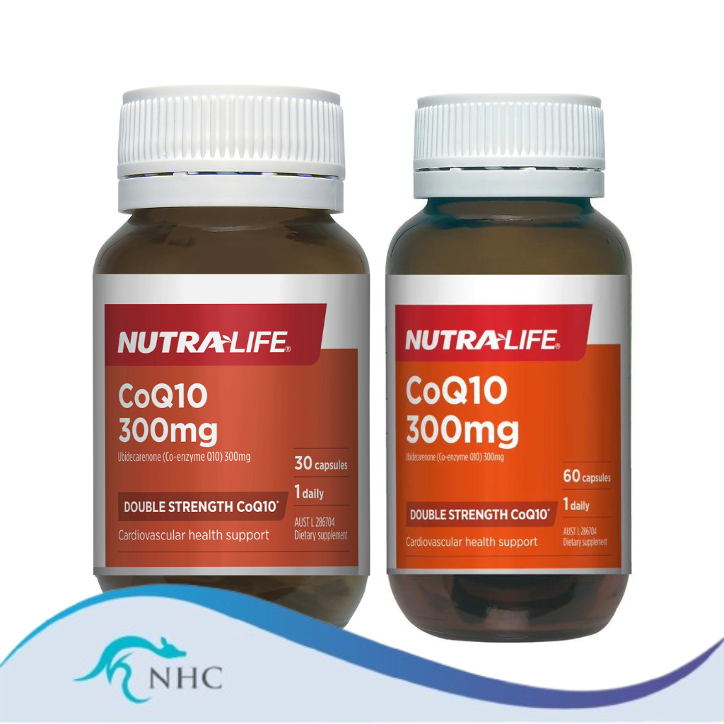 Nutra-Life CoQ10 300mg Double Strength 30 / 60 Capsules Exp 01/06/2024 ...