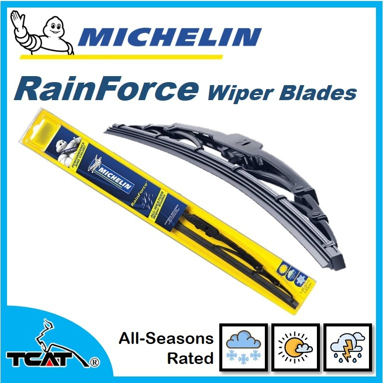 MICHELIN RainForce Wiper Blades (16" 28") Shopee Malaysia