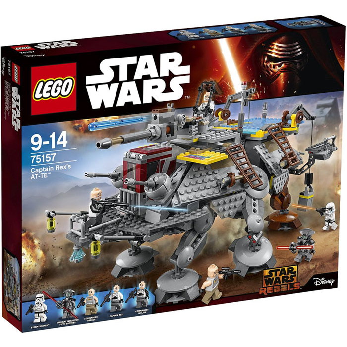 LEGO Star Wars 75157 - Captain Rex's AT-TE ( Rebels 2016 ) | Shopee ...