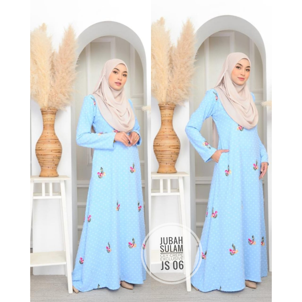 JUBAH COTTON, JUBAH SULAM,JUBAH RAYA READY STOCK 2023 | Shopee Malaysia