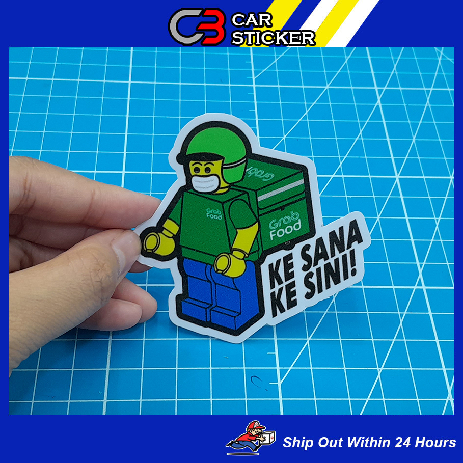 RIDER LEGOMAN STICKER / M096 | Shopee Malaysia
