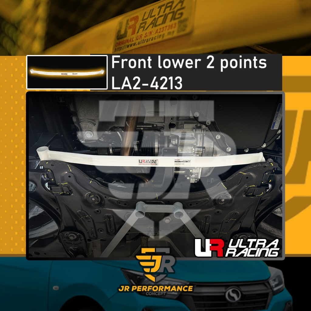 Ultra Racing Axia 2023 Front Bar Safety Bar Axia Baru Ultra Racing Safety Bar Antiroll Bar Full