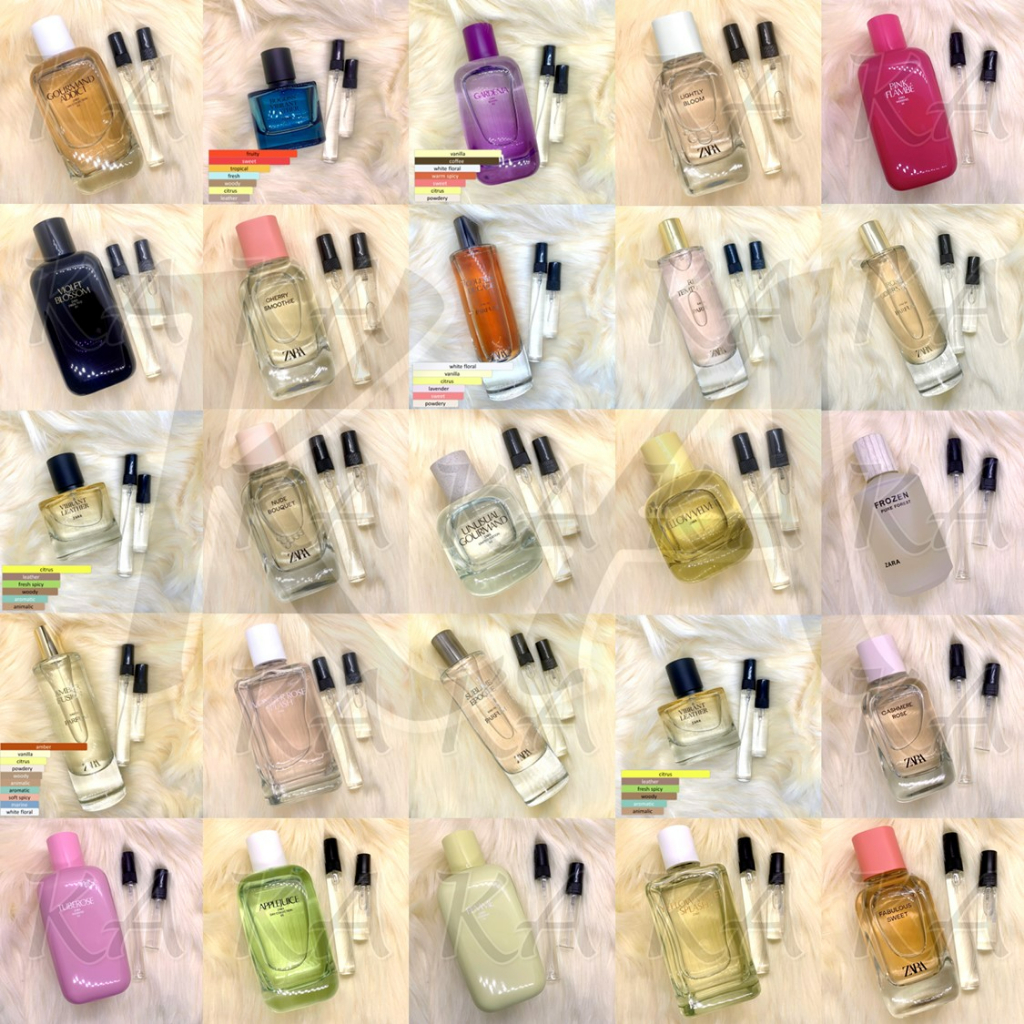 Golden Decade - Repack Decant Original ZARA Men Women Fragrance Perfume ...