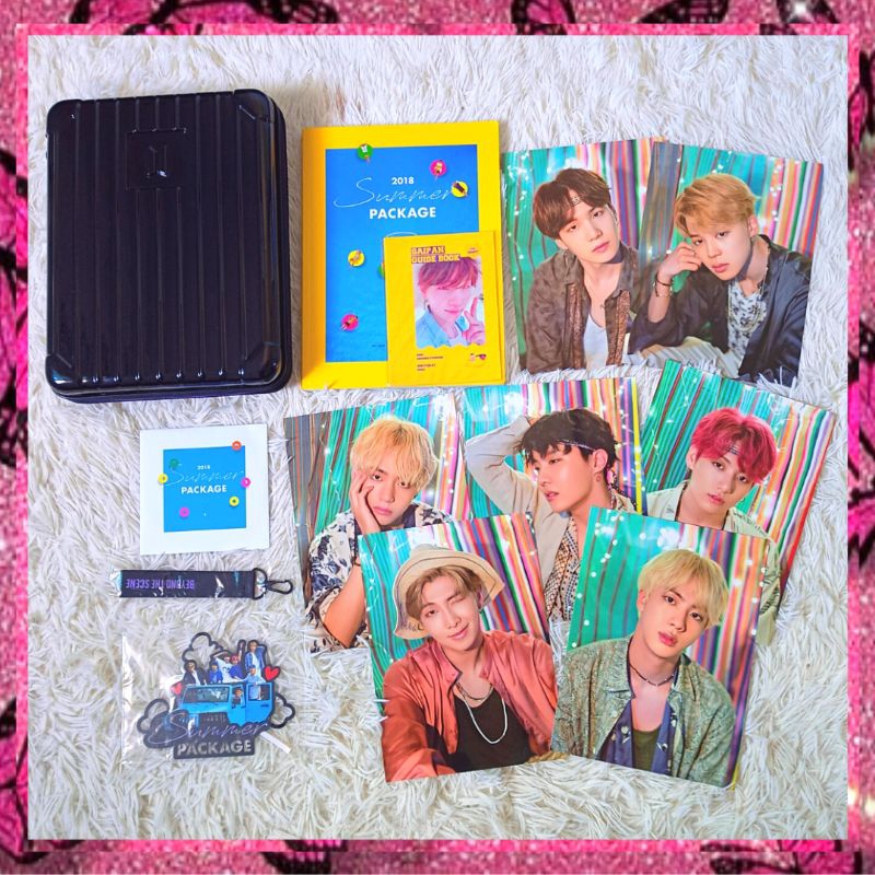 BTS SUMMER PACKAGE 2018 IN SAIPAN WITH SUGA SELFIE BOOK OFFICIAL