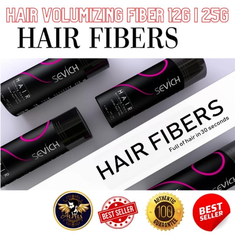 SEVICH Hair Building Fiber 12g [READY STOCK] NEW!! Shopee Malaysia