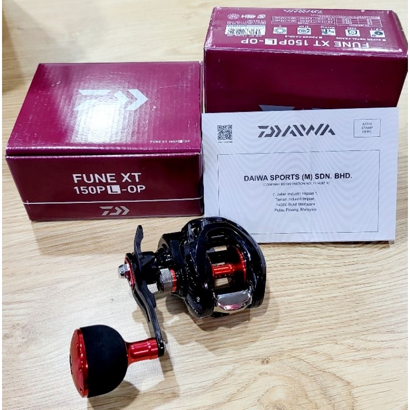 Daiwa Fune XT 150PL-OP Japan Casting Jigging Reel | Shopee Malaysia