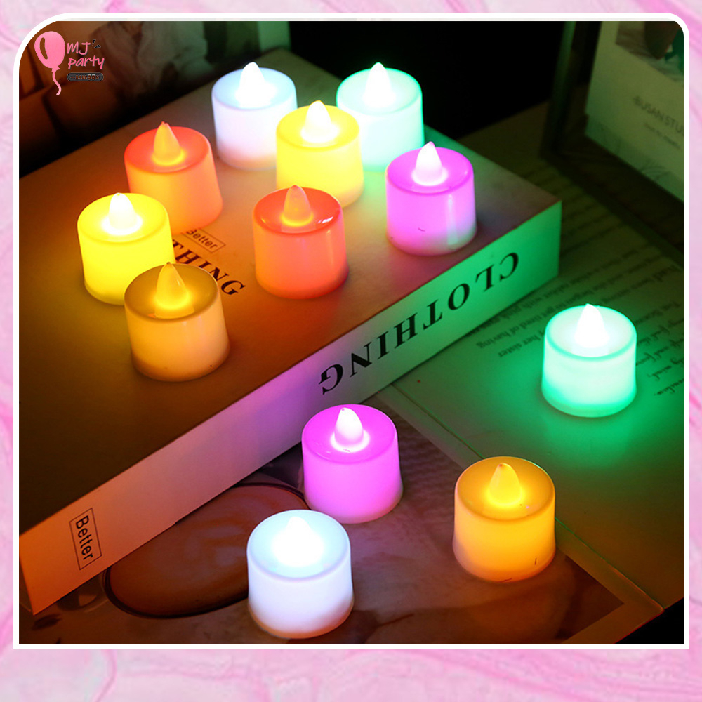 Flameless Smokeless Romantic LED Candle Night Light Lamp Wedding Party