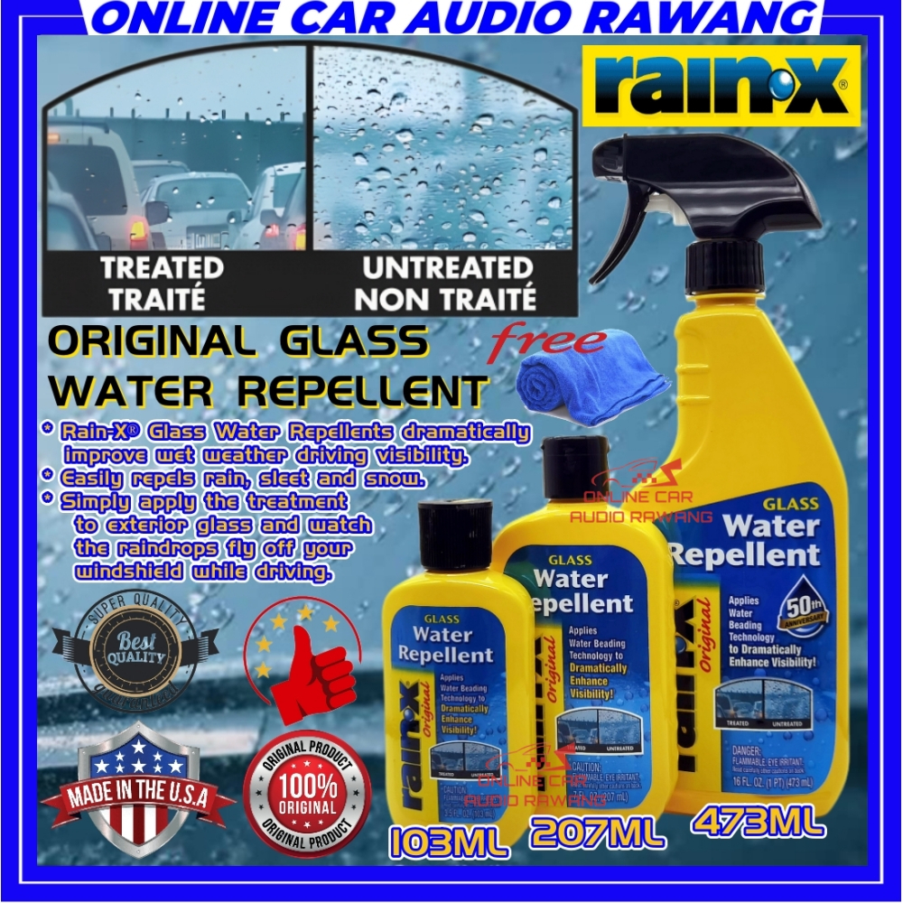 Rain‑X® / Rain‑X Original Glass Water Repellent - 103ml / 207ml / 473ml  103ML