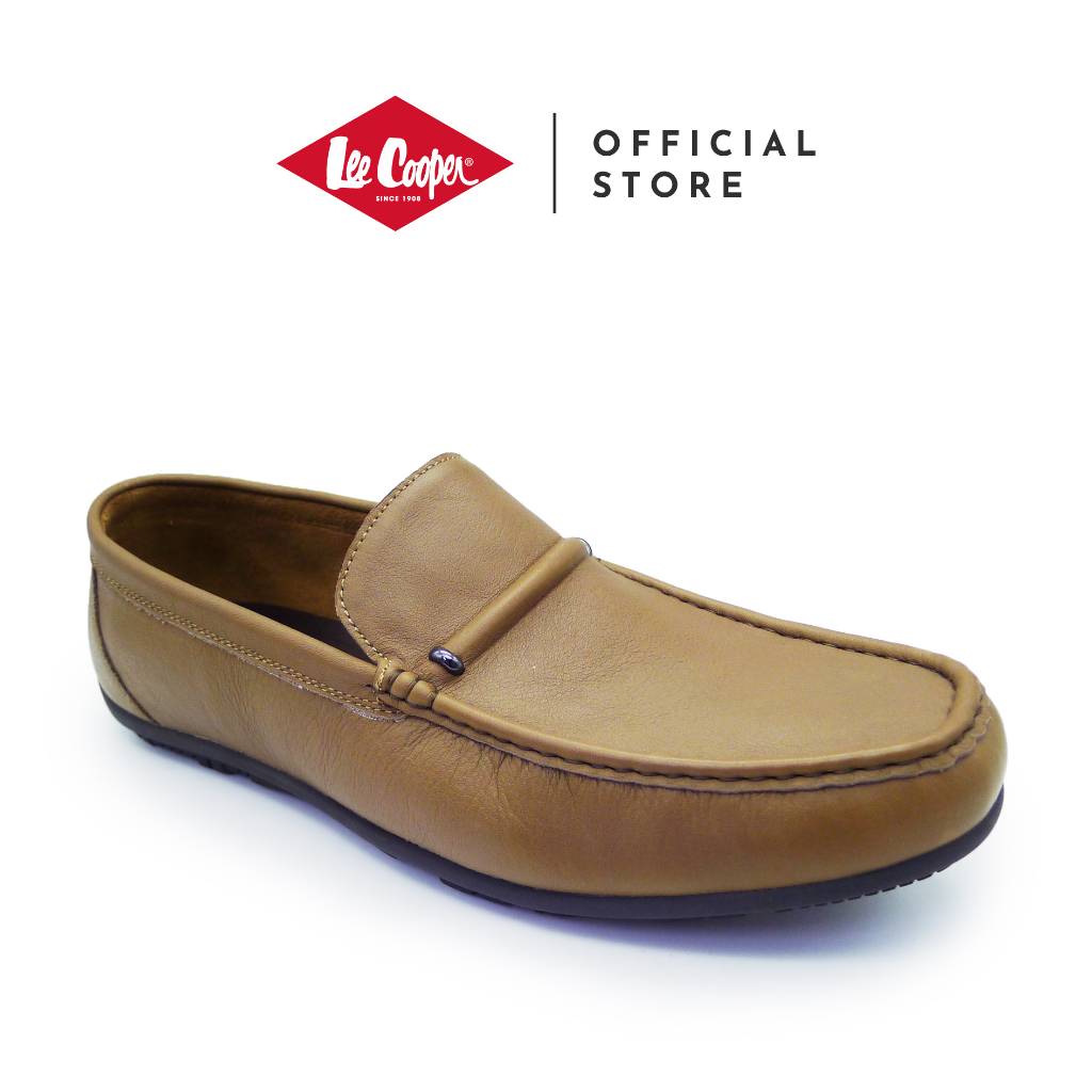 LAST CHANCE Lee Cooper Men s Casual Leather Moccasins Shoes UQ826 Shopee Malaysia