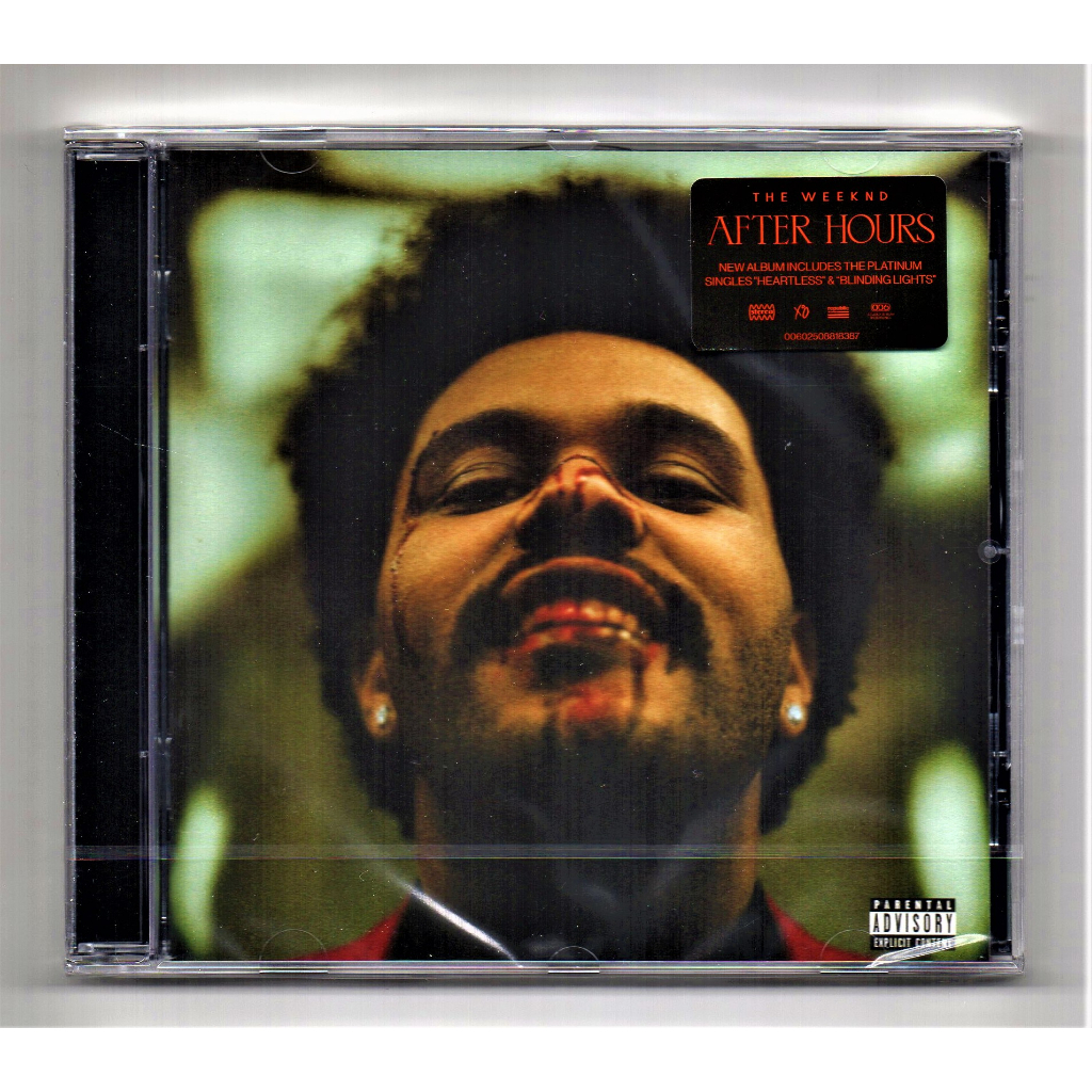 The Weeknd After Hours Cd 2020 New Album Shopee Malaysia