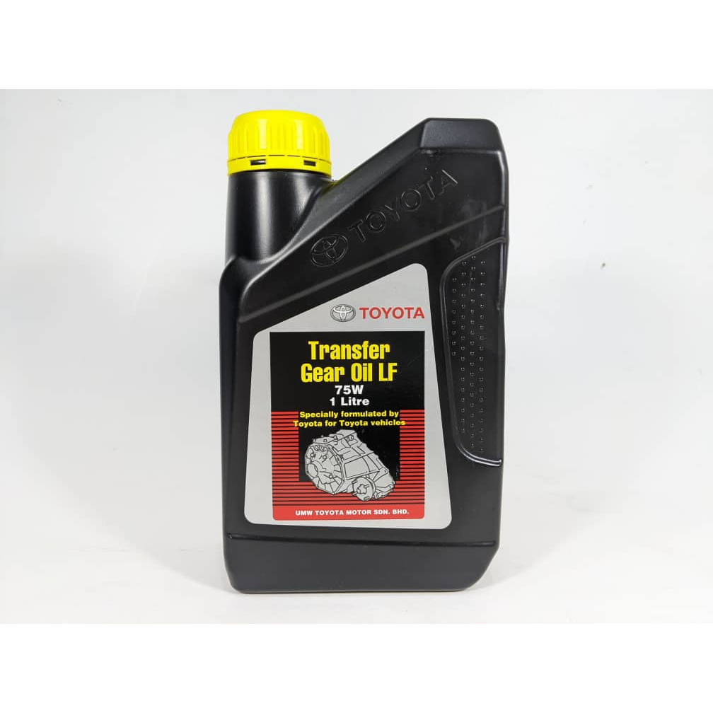TOYOTA ORIGINAL TRANSFER GEAR OIL LF 75W FOR TRANSFER CASE 1 LITER