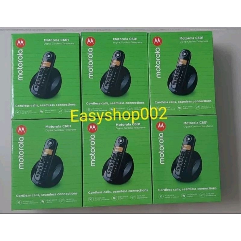 Motorola Cordless Phone FREE 4 rechargeable batteries 3month warranty