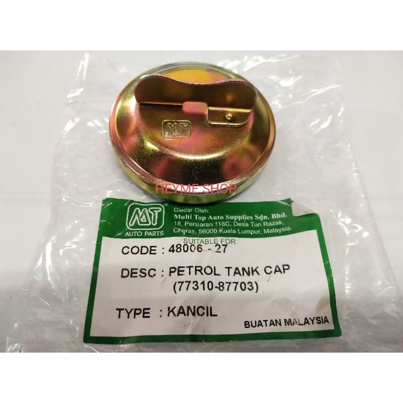 PERODUA KANCIL PETROL TANK/FUEL LID CAP Shopee Malaysia