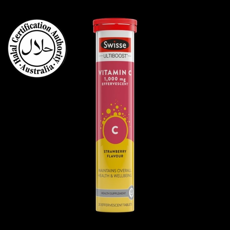 Swisse Vitamin C 1000mg Strawberry Flavour 20s Shopee Malaysia