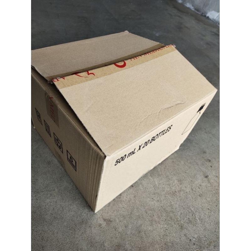 Used Square Box/ Cartons /Kotak Segi Empat in Good Condition like New