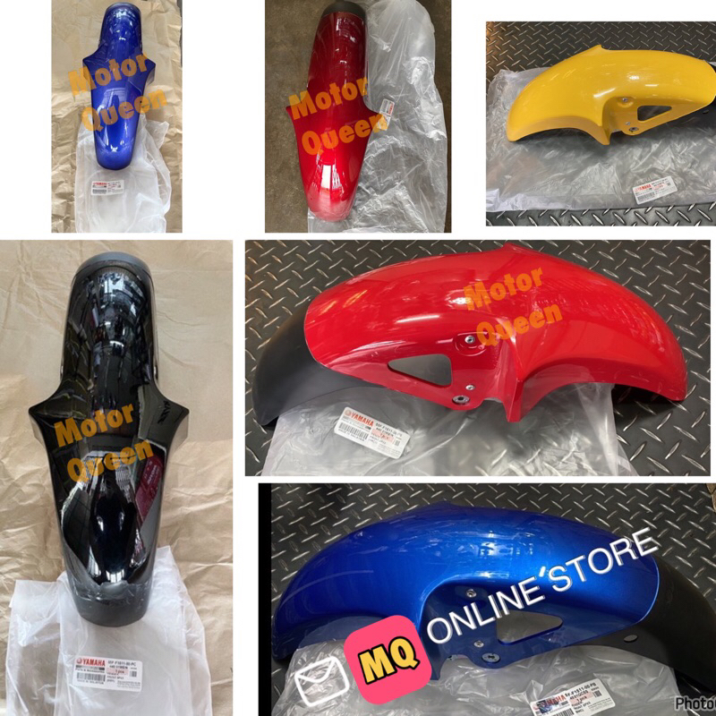 Front Fender Mudguard Magat Magad Depan Yamaha RXZ 100% HLY Original ...