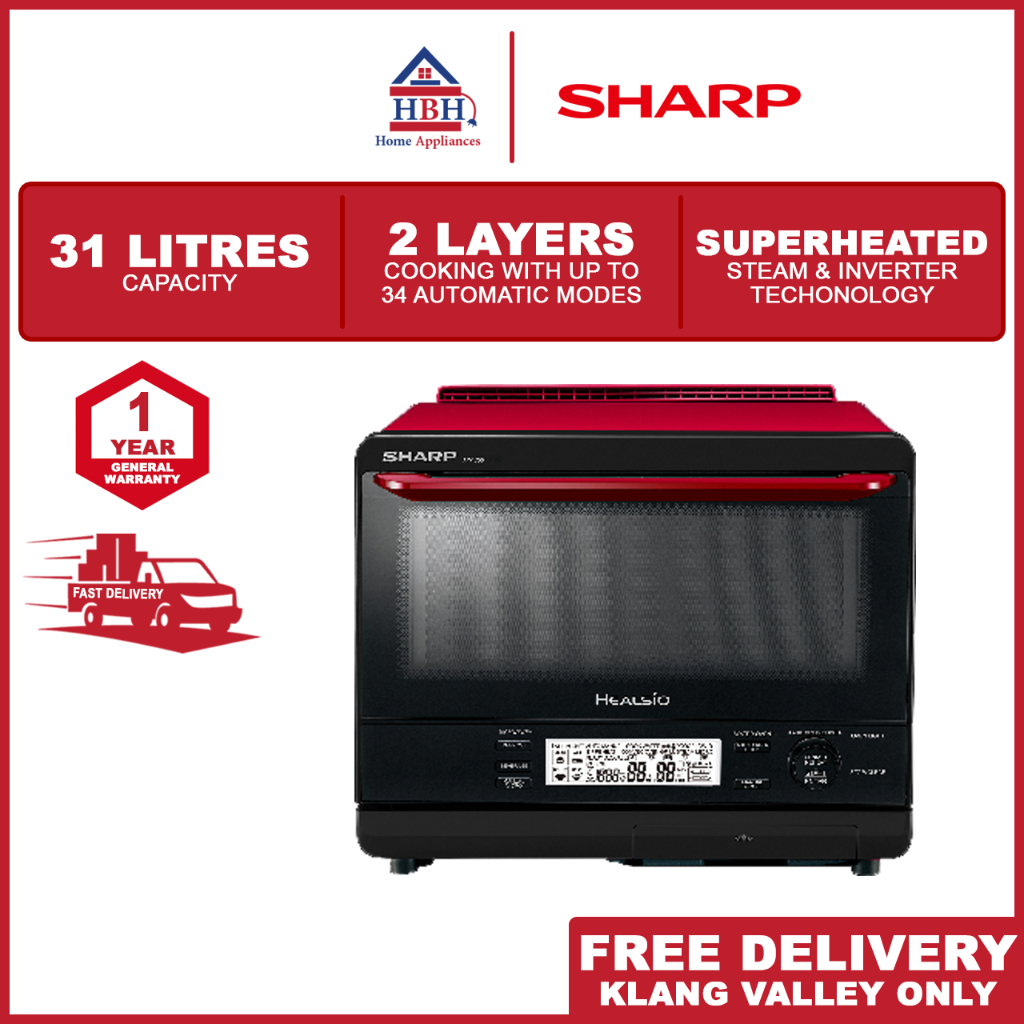 [Klang Valley Free Delivery] Sharp AX1700VMR 31L Healsio Superheated