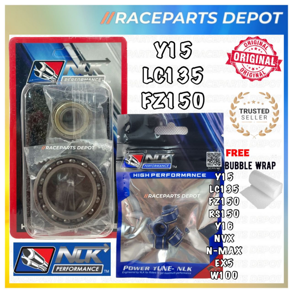 NLK Hitemp Valve Seal & Cam Shaft Bearing ( Lc135 / Y15zr / Fz150