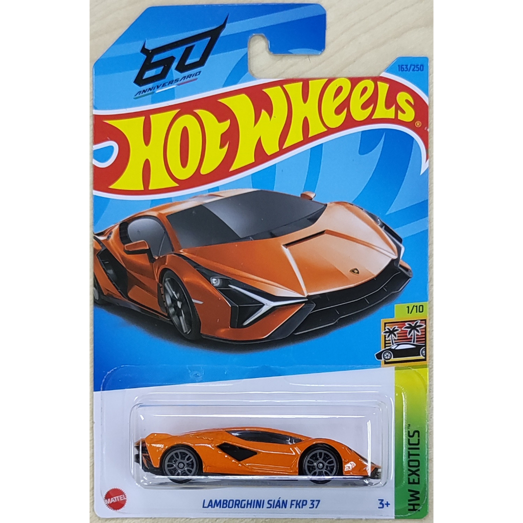 Hot Wheels Lamborghini Sian Fkp 37 Exotics Factory Fresh Shopee Malaysia