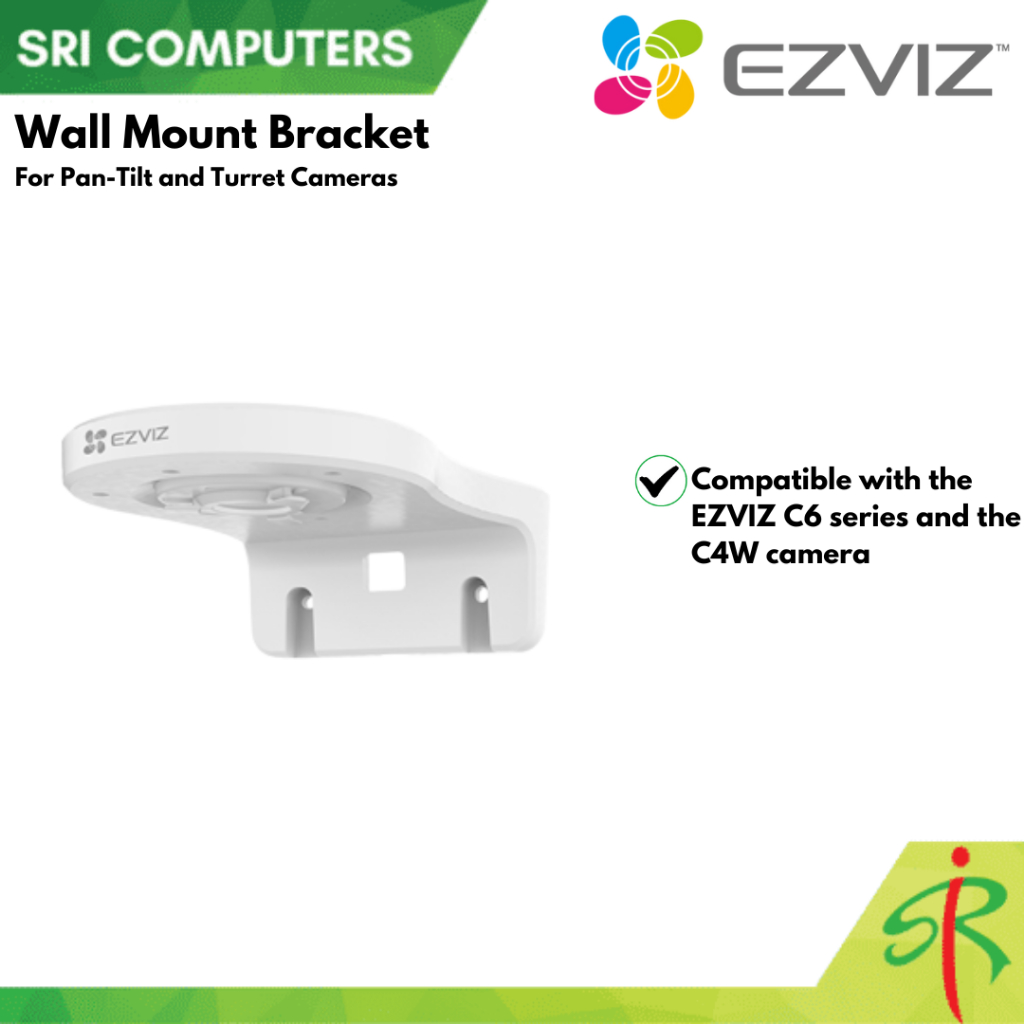 Ezviz Wall Mount Bracket Compatible with the EZVIZ C6 series and the