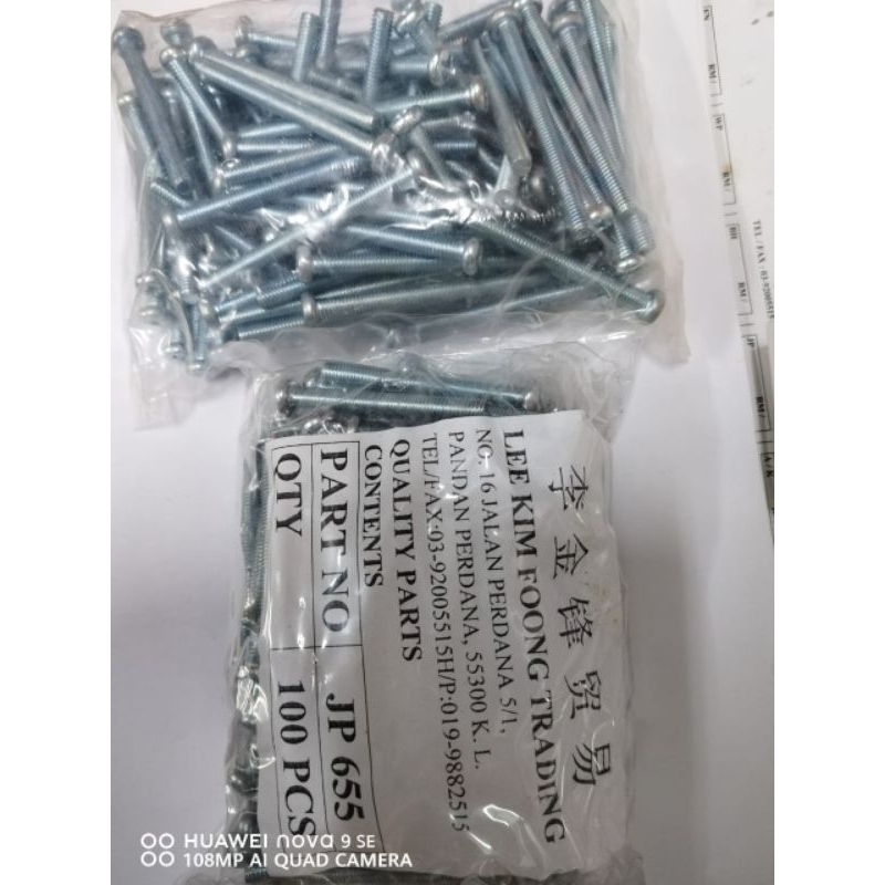 (100PCS) JP 655 SCREW BUY 5 SET FOC 1 SET | Shopee Malaysia