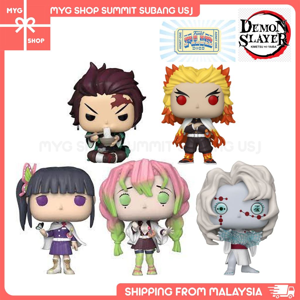 Funko Pop Tanjiro Rengoku Kanao Mitsuri Rui Demon Slayer Japan Anime ...