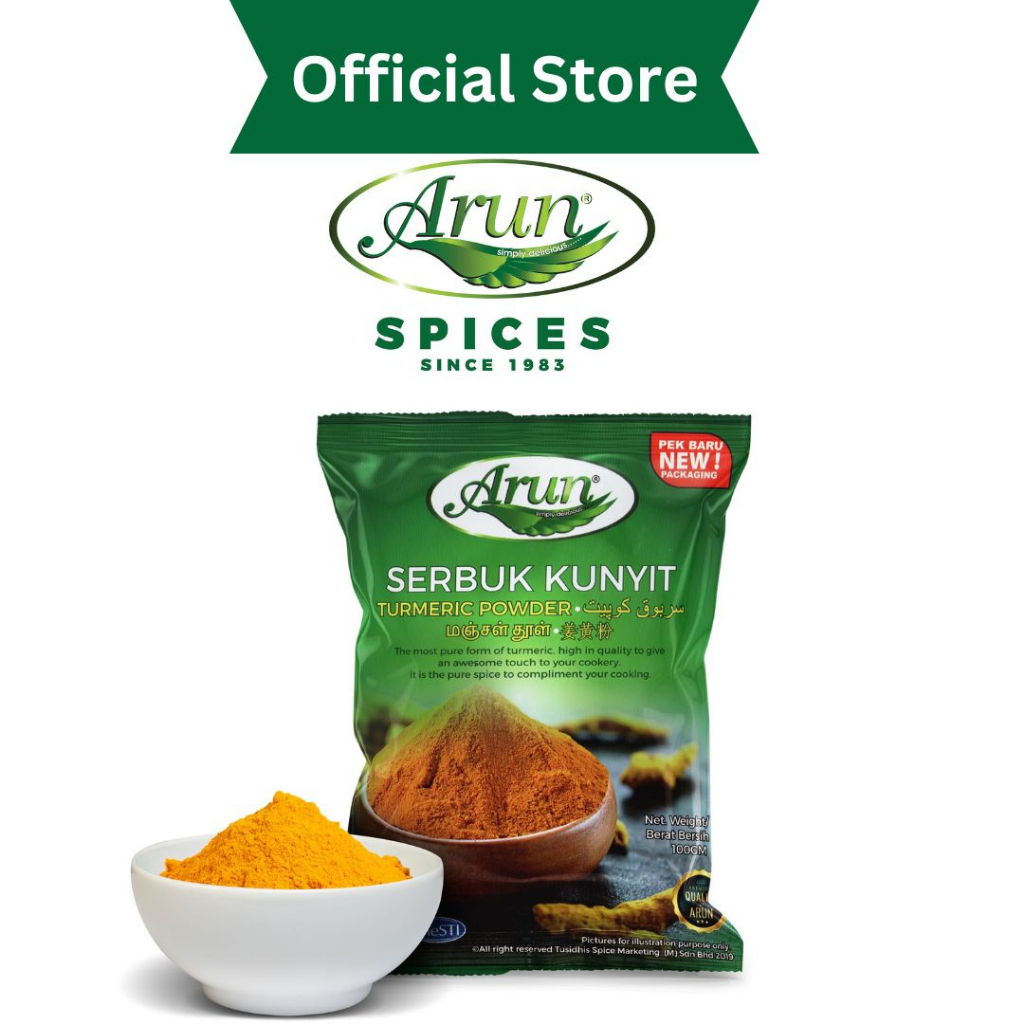 Serbuk Kunyit / Turmeric Powder - 200g & 1kg | Shopee Malaysia