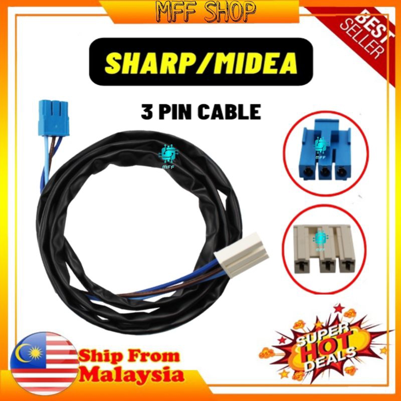 SHARP / MIDEA CABLE WATER LEVEL SENSOR WASHING MACHINE CABLE WIRING