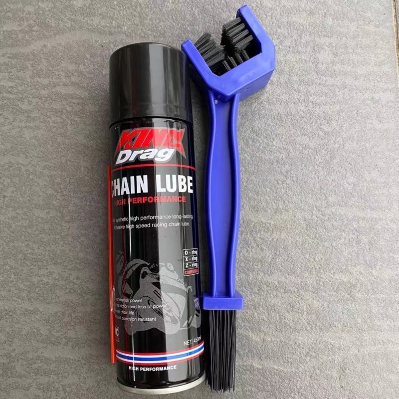 450ML KINGDRAG CHAIN LUBE MINYAK RANTAI KING DRAG SPRAY RANTAI CHAIN ...
