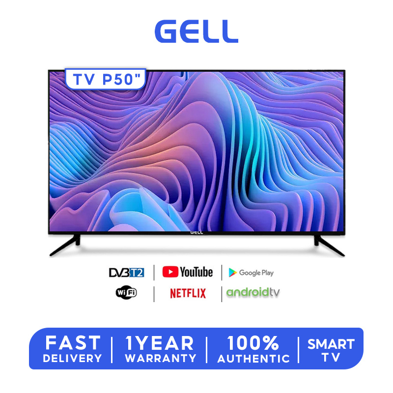 GELL 60'''/50'' Smart TV LED TV With Android TV/WiFi/YouTube/MyTV ...