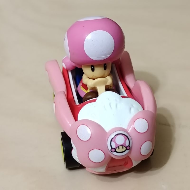 Hot Wheels Mario Kart Toadette Birthday Car Loose Pink Shopee Malaysia 9899