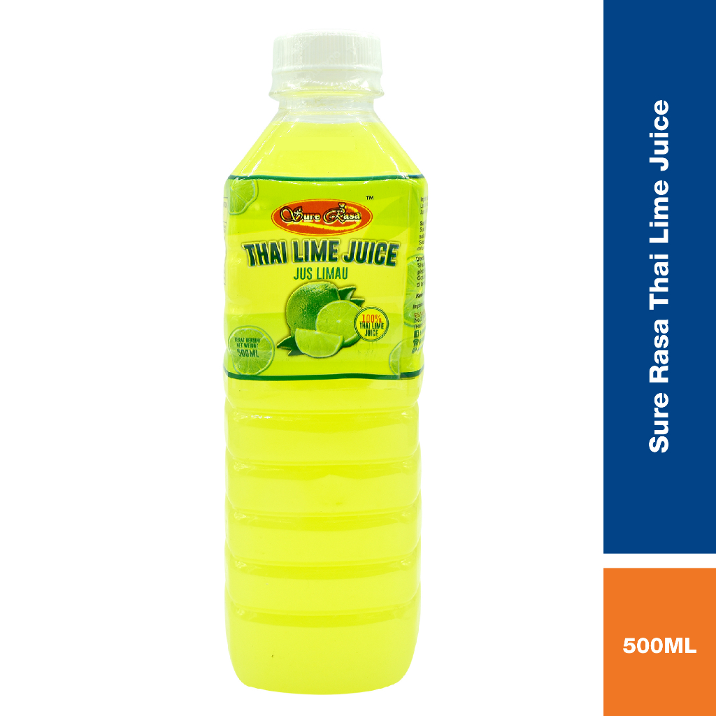 Sure Rasa Thai Lime Juice 500ml / 1000ml (Jus Limau Nipis) | Shopee ...