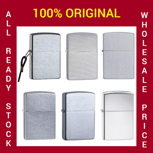 Zippo Lighter Chrome / Zippo Chrome Lighter, 1 unit Shopee Malaysia