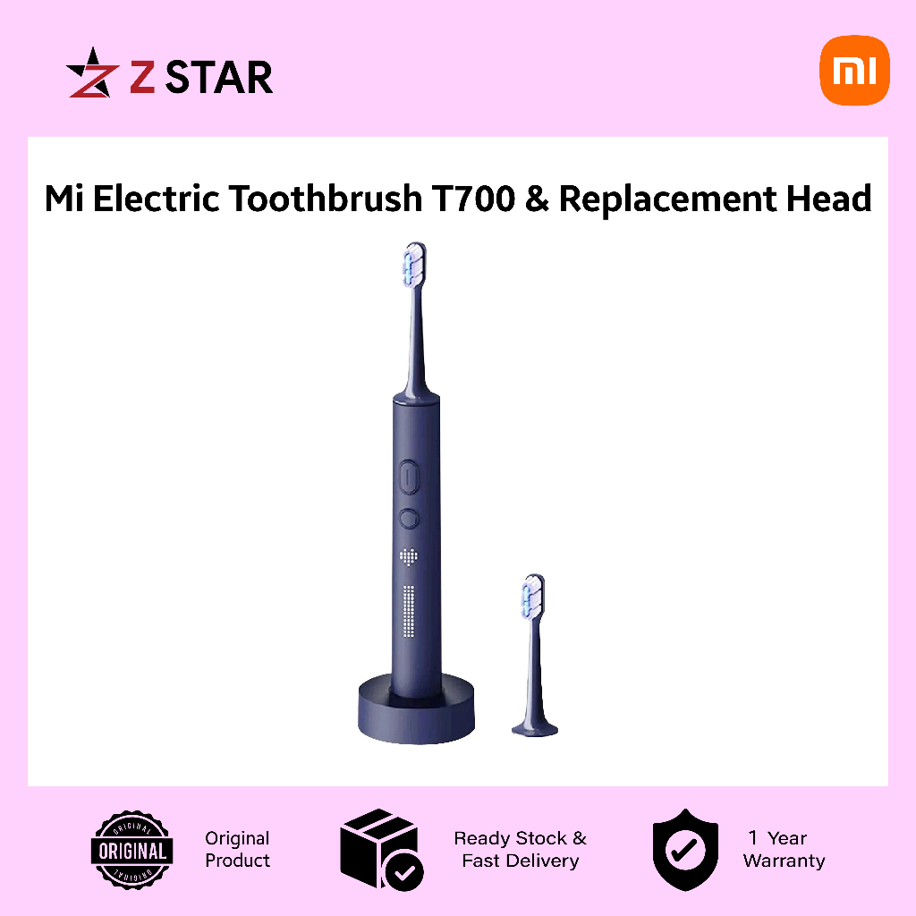 [LATEST] Xiaomi Mijia Sonic Electric Toothbrush T700 LED Screen ...