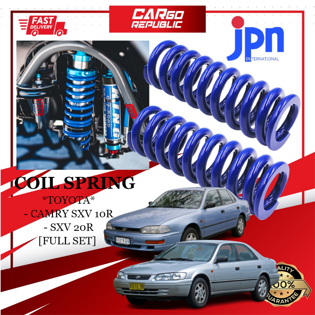 JPN Coil Spring Toyota Camry SXV 10R / SXV 20R [Full Set] (Front & Rear ...