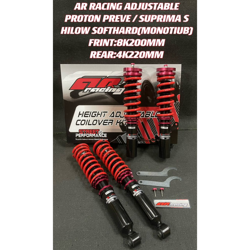 PROTON PREVE/SUPRIMA S BODYSHIFT SOFT HARD 32 STEP MONOTIUB AR RACING ...