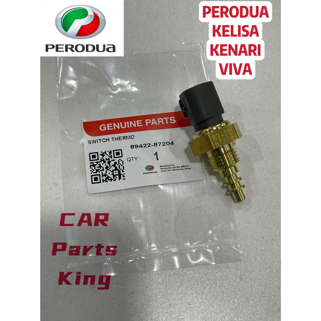 ( 100 ORIGINAL ) PERODUA KELISA KENARI VIVA RADIATOR FAN SWITCH