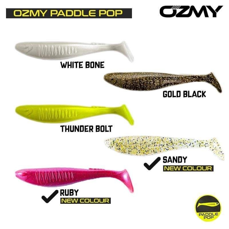 OZMY SILENCER PADDLE POP , BABY , SUPER BABY PADDLEPOP Soft Plastic ...