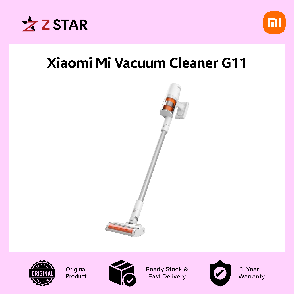 🔥[NEW] Xiaomi Mi Vacuum Cleaner G11, Cordless Handheld Vacuum (185AW  Suction Power, Long Battery Life) 1 Year Warranty