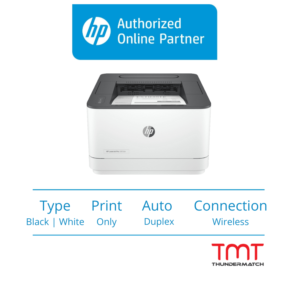 HP LaserJet Pro 3003DN Printer A4 Print 33ppm 1200x1200 DPI