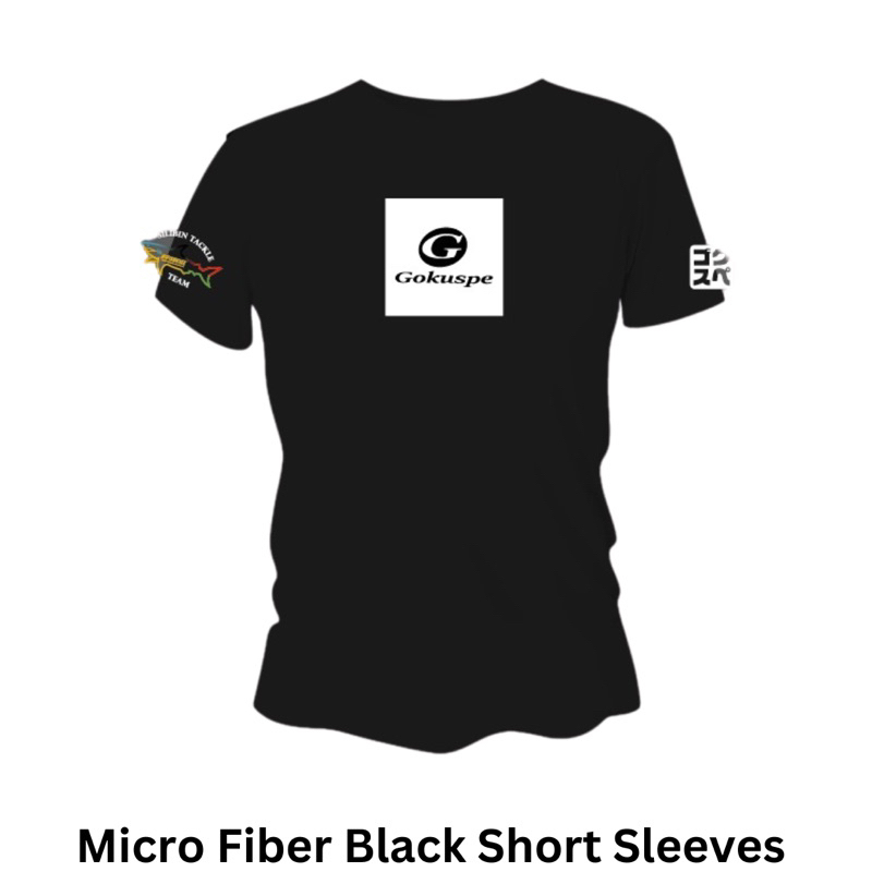 GOKUSPE X Silibin Tackle Micro Fiber Black T shirt 🔥