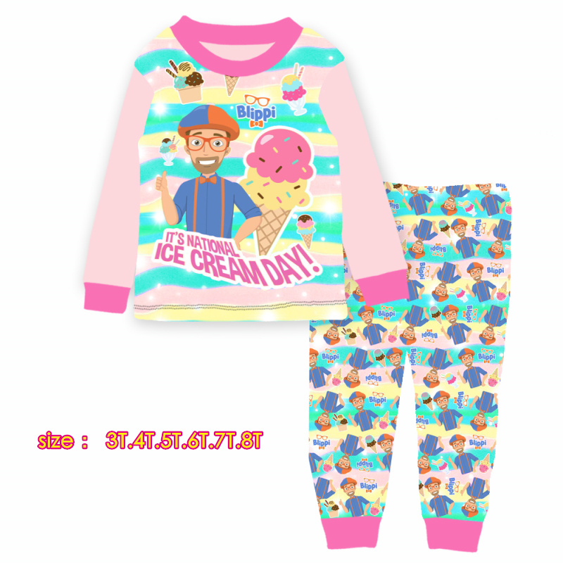 Blippi discount pajamas 5t