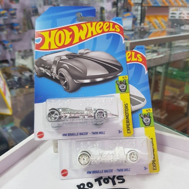 HOT WHEELS HW BRAILLE RACER TWIN MILL Shopee Malaysia