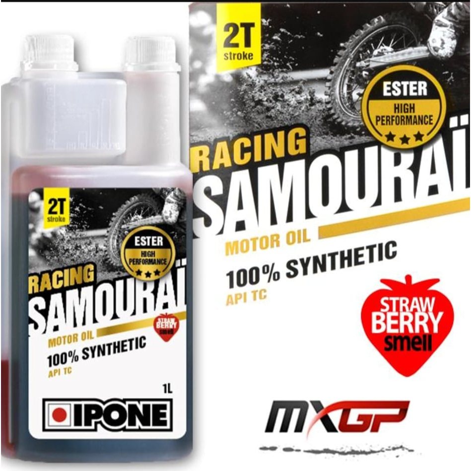 IPONE 2T Oil - Samourai Racing Strawberry | Shopee Malaysia