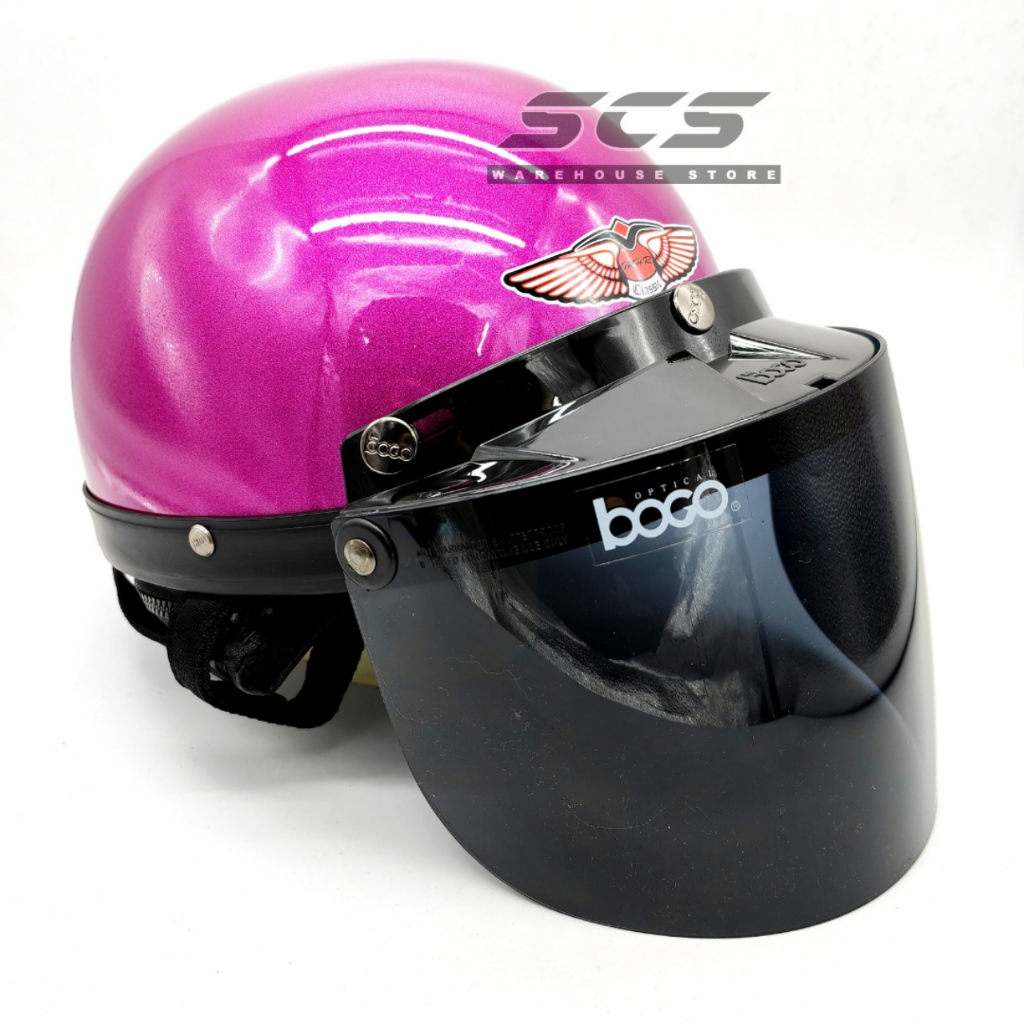 HOT Motorcycle Helmets Helmet Mhr Pink Pink MHR III Half Cut