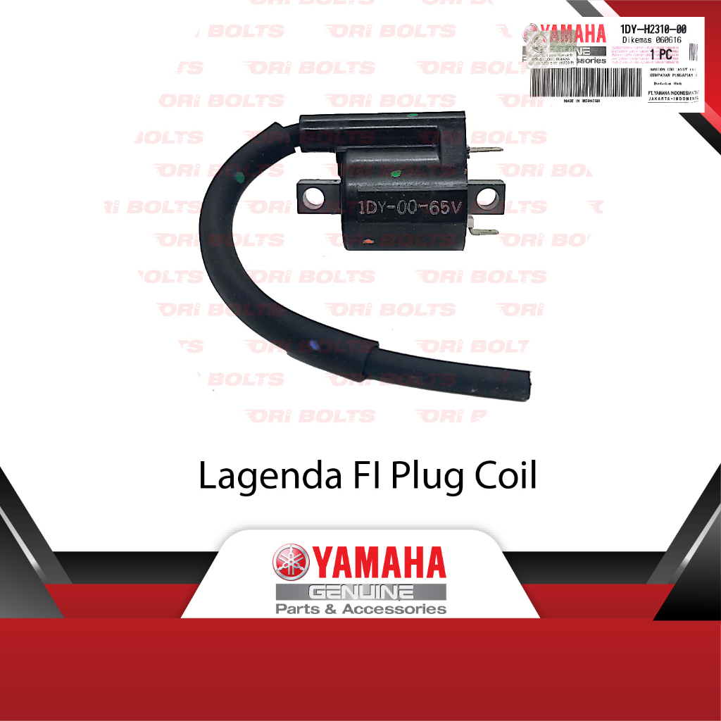 Yamaha Original Lagenda FI (3901) Plug Coil - 1DY-H2310-00 | Shopee ...