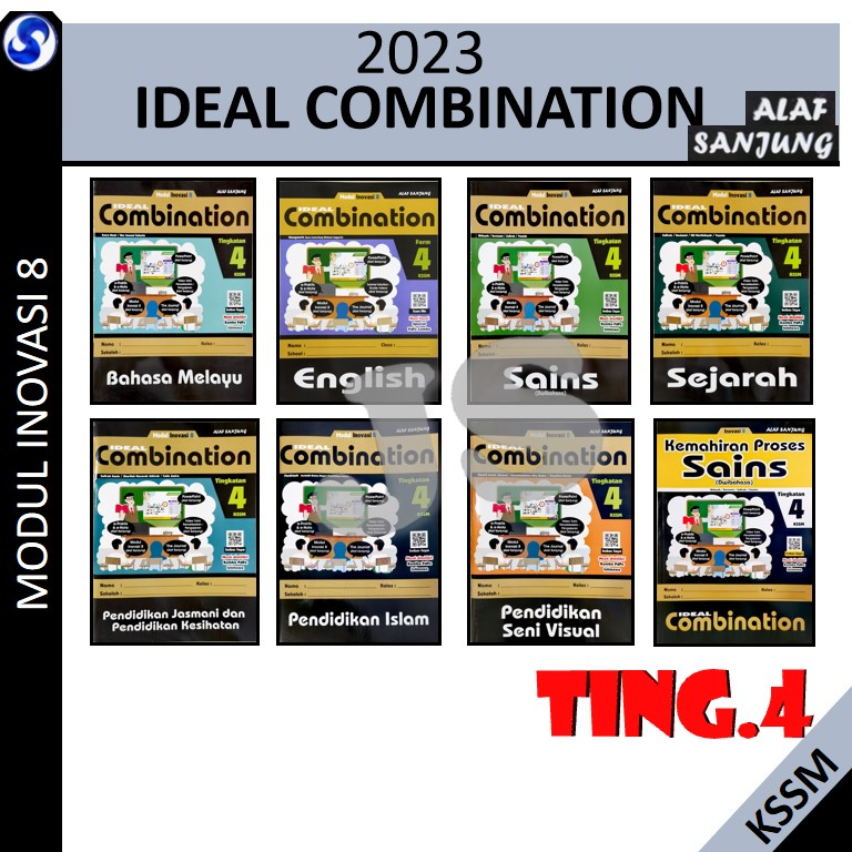 2023 Modul Inovasi 8 IDEAL COMBINATION Tingkatan 4 MODUL BERPANDU BUKU