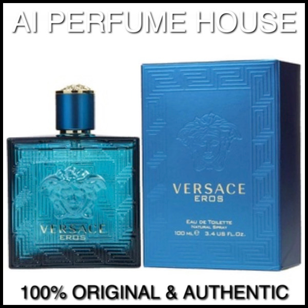 Versace Eros Man Eau de Toilette For Him (New Batch) [Original Perfume